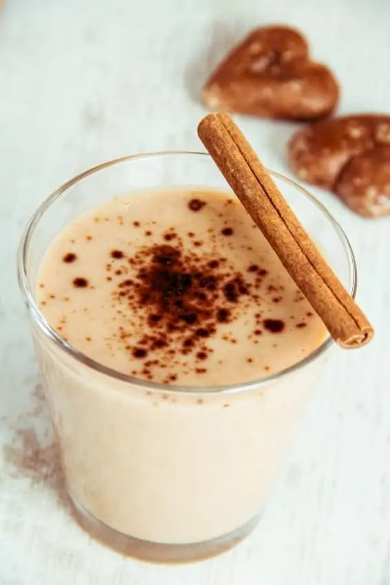protein shake vanilla chai 105600737